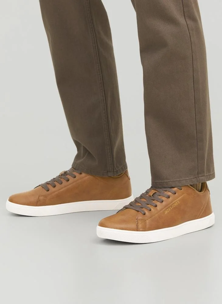 JACK & JONES Cognac Casual Low Top Sneakers for Men | Best Price UAE